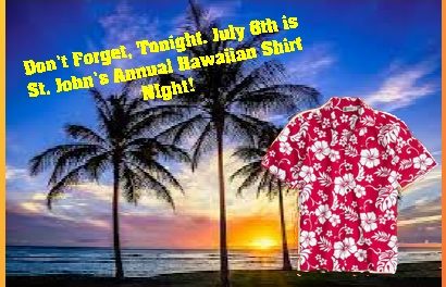 Hawaiian Shirt Night!!!!!