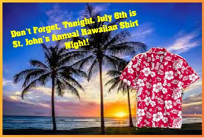 Hawaiian Shirt Night!!!!!