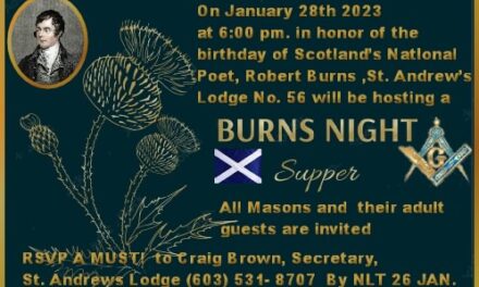 Brothers of St. John’s Lodge, You are Invited!
