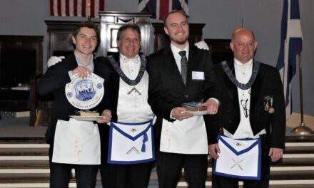 Newest Master Masons welcomed to St. John’s Lodge No. 1