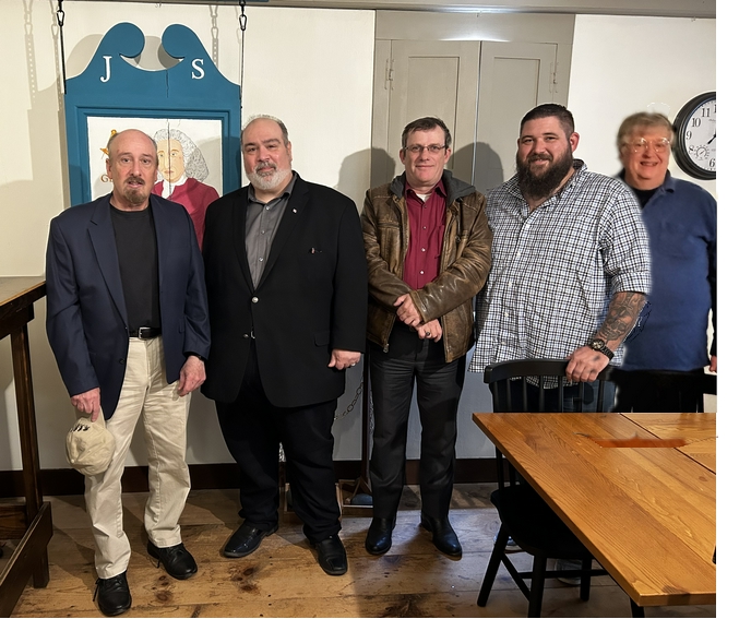 Historic Novelist David S. Brody visits Portsmouth Masons