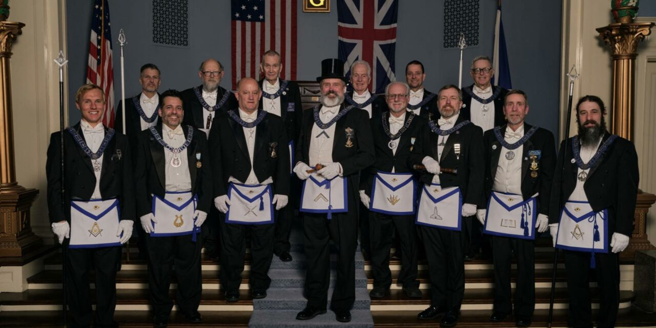 Officers of St. John’s Lodge No. 1 for 2024